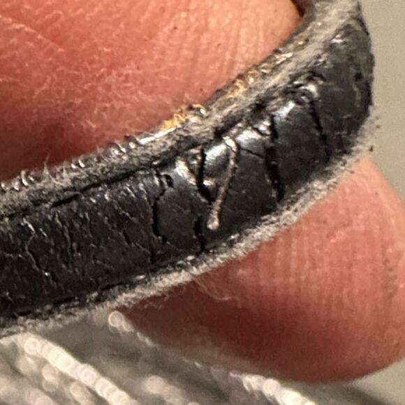 STUART WEITZMAN Women's Metallic Silver Leather Sandals Size 9 Gladiator Demi - Picture 13 of 16